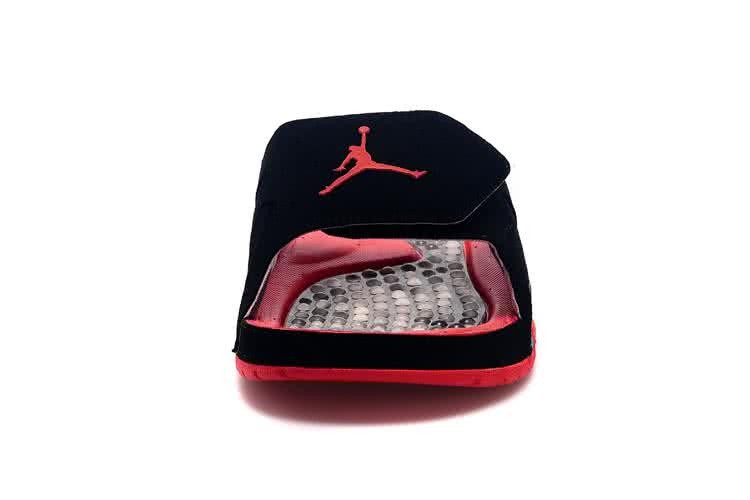 Air Jordan 7 Hydro VII Retro Slipper Black And Red Men 4