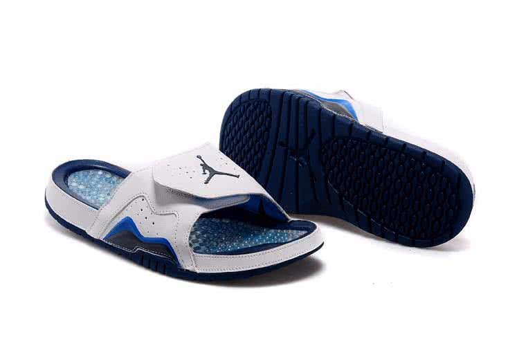 Air Jordan 7 Hydro VII Retro Slipper Blue And White Men 1