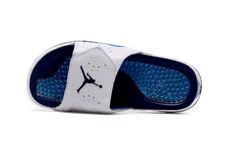 Air Jordan 7 Hydro VII Retro Slipper Blue And White Men 5