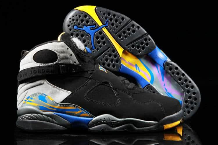 Air Jordan 8 Yellow And Black Men 1