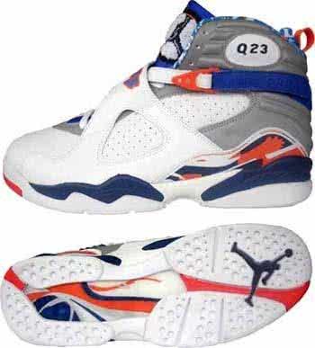 Air Jordan 8 White And Red Men 1