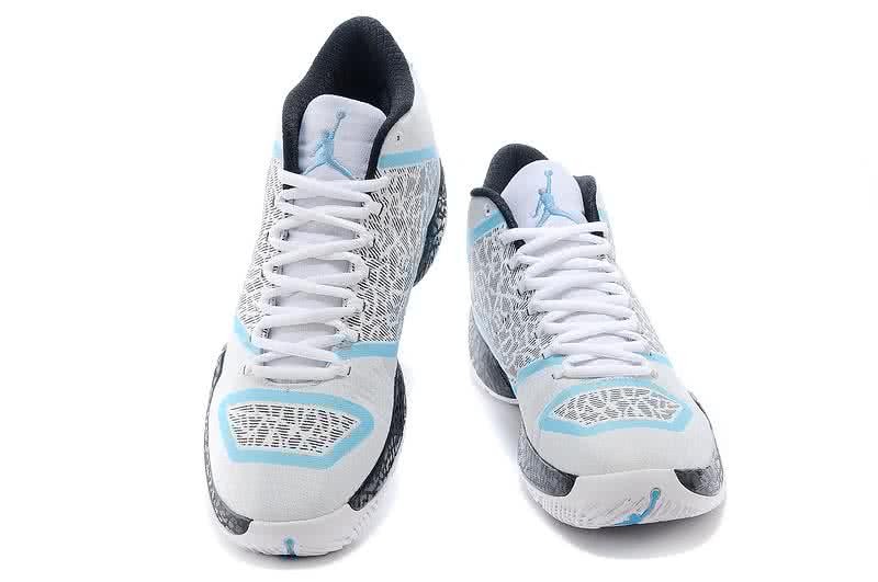 Air Jordan 9  Blue And White Men 4
