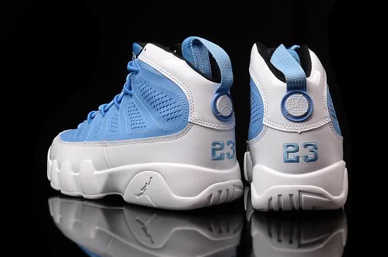 Air Jordan 9  Blue Women 4