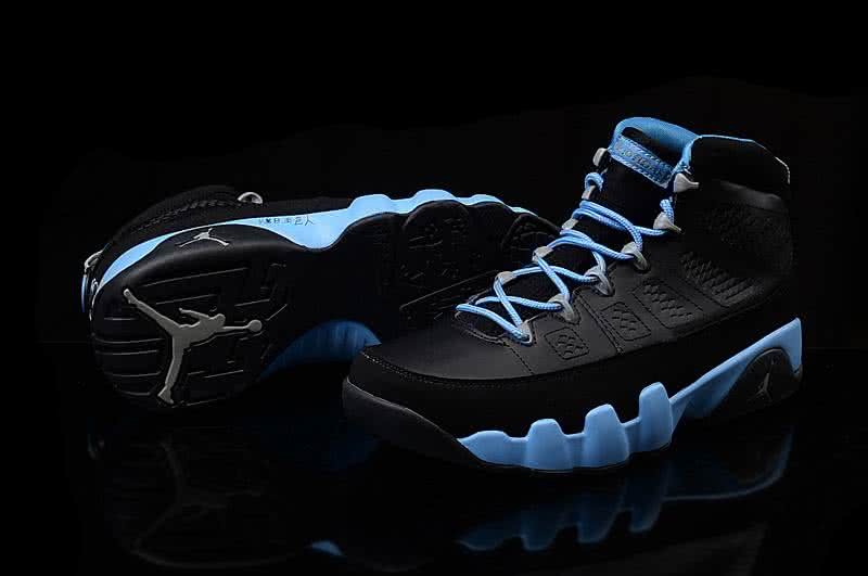 Air Jordan 9  Black And Blue Women 6