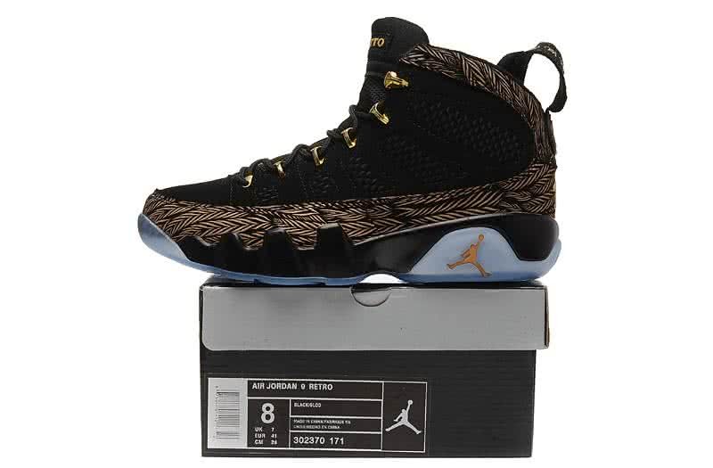Air Jordan 9 Brown And Black Men 5