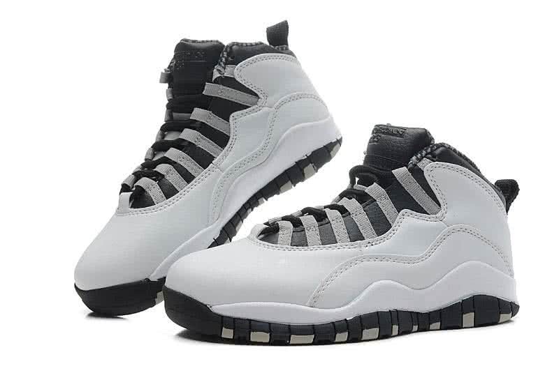 Air Jordan 10 White And Black Women 3