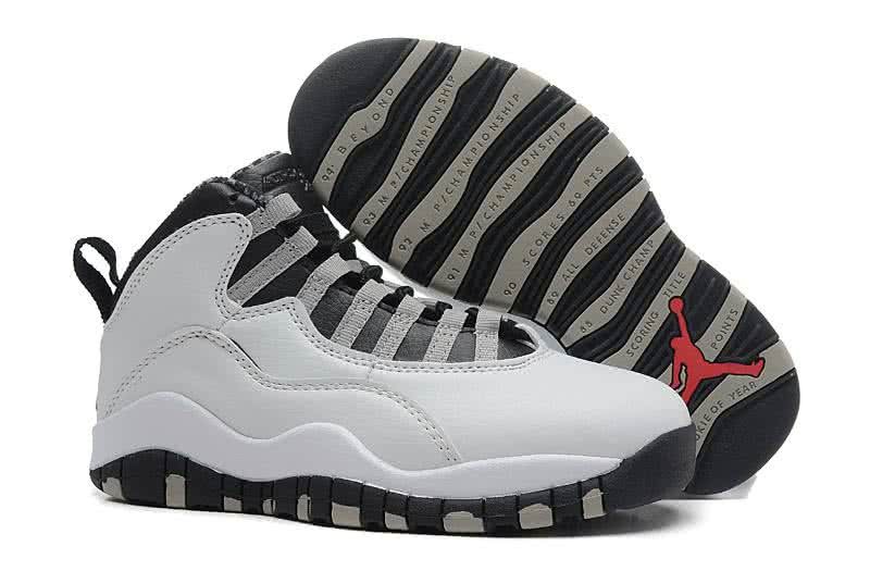 Air Jordan 10 White And Black Women 1