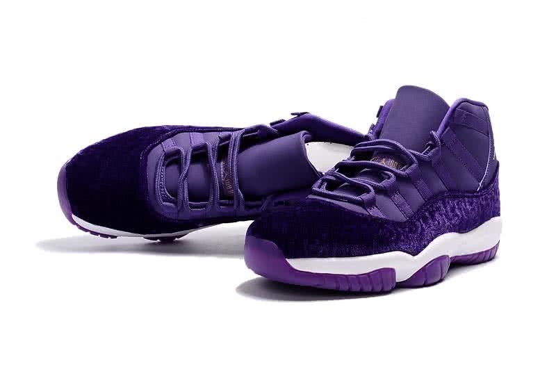 Air Jordan11 Low Top Purple Men 5