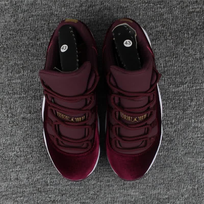 Air Jordan 11 low Top Wine Men And Women 2