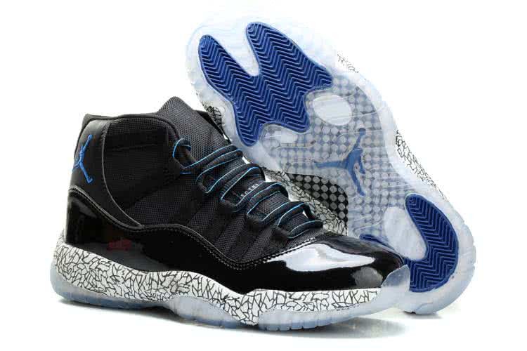 Air Jordan 11 Luminous Black Upper Men 1