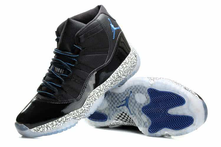 Air Jordan 11 Luminous Black Upper Men 5