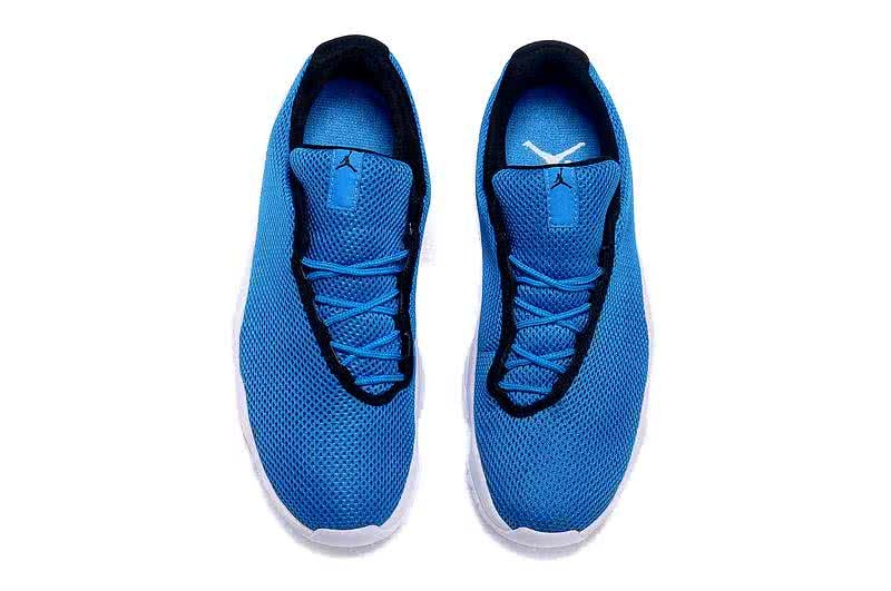 Air Jordan 11 Future Low Blue Upper And White Sole Men 2