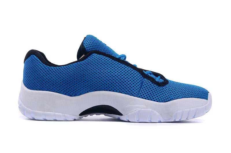 Air Jordan 11 Future Low Blue Upper And White Sole Men 5