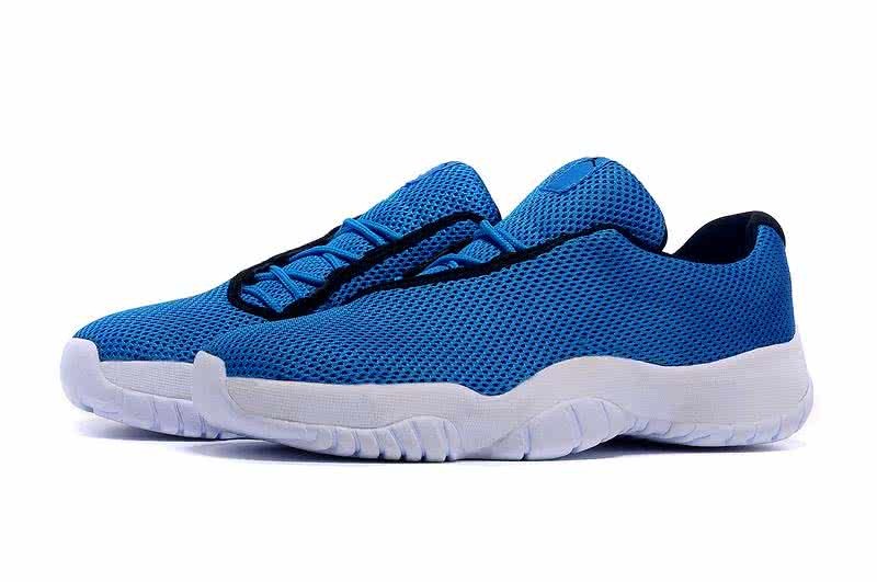 Air Jordan 11 Future Low Blue Upper And White Sole Men 1