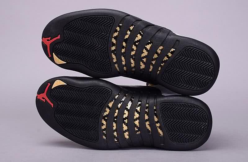 Air Jordan 12 Black And White Men And Women 3