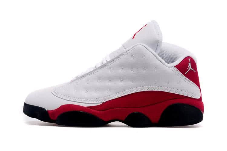 Air Jordan 13 White Black And Red Men 2