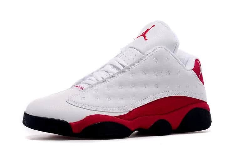 Air Jordan 13 White Black And Red Men 3