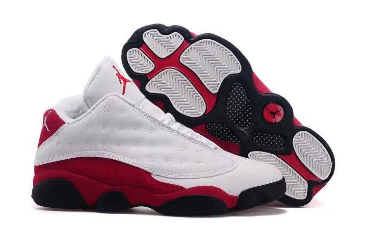 Air Jordan 13 White Black And Red Men 1