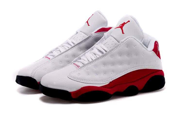 Air Jordan 13 White Black And Red Men 5