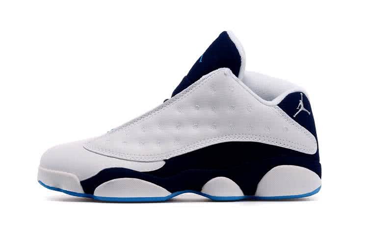 Air Jordan 13 White And Black Upper Men 3