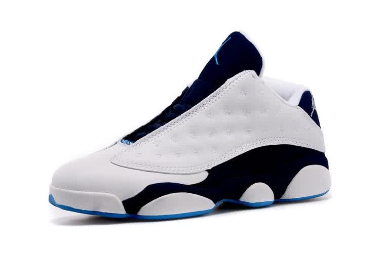 Air Jordan 13 White And Black Upper Men 2