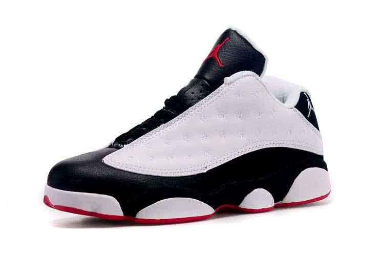 Air Jordan 13 White And Black Upper Men 3