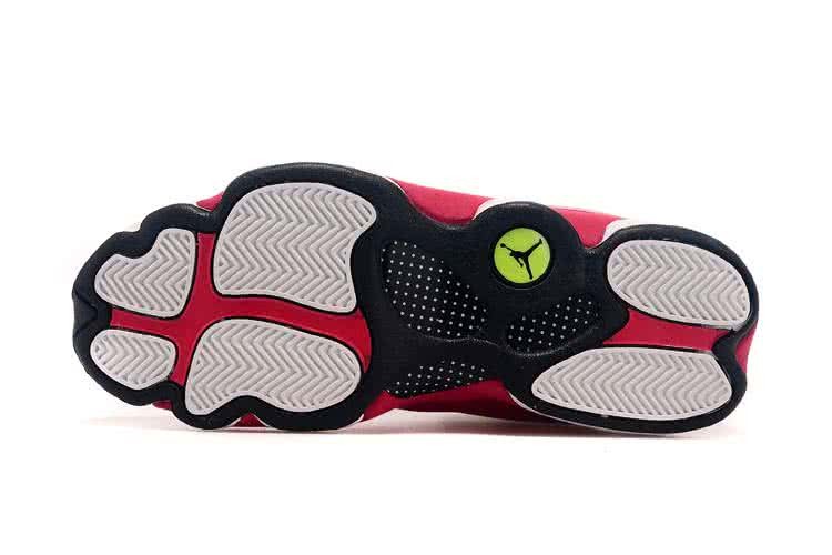Air Jordan 13 White Grey And Red Upper Men 6