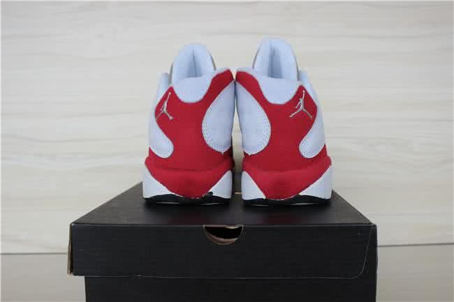 Air Jordan 13 White Black Red And Grey Men 7