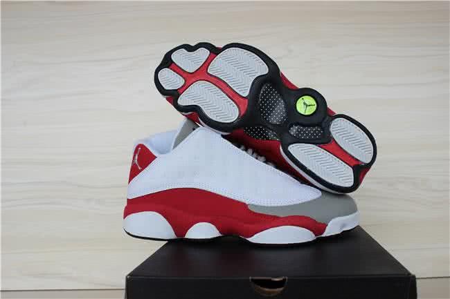 Air Jordan 13 White Black Red And Grey Men 1