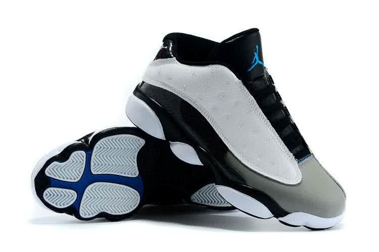 Air Jordan 13 White Black And Grey Men 5