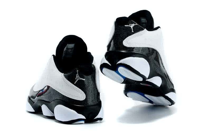 Air Jordan 13 White Black And Grey Men 6