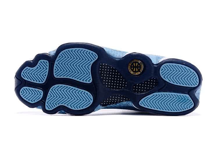 Air Jordan 13 Low White And Sky Blue Men 4