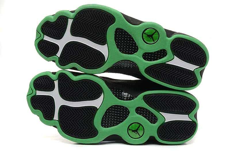 Air Jordan 13 Black And Green Men 6