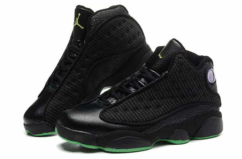 Air Jordan 13 Black And Green Men 8