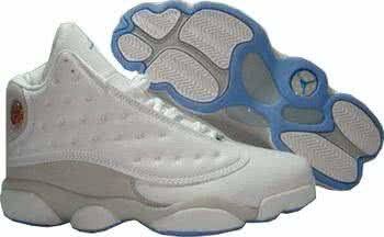 Air Jordan 13 White And Grey Men 1