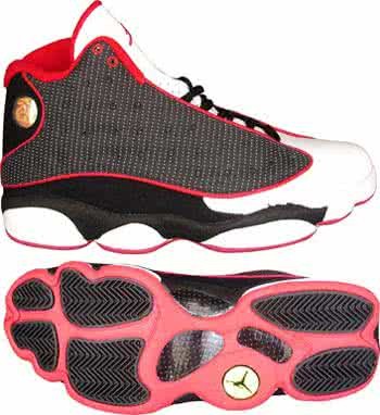 Air Jordan 13 White Black And Grey Men 1