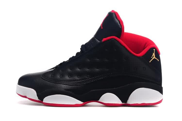 Air Jordan 13 Low 30th Anniversary Black And Red Women 2
