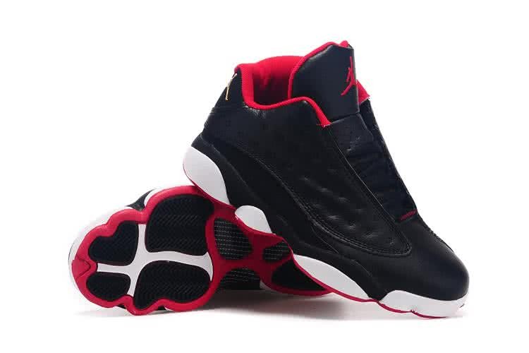 Air Jordan 13 Low 30th Anniversary Black And Red Women 5