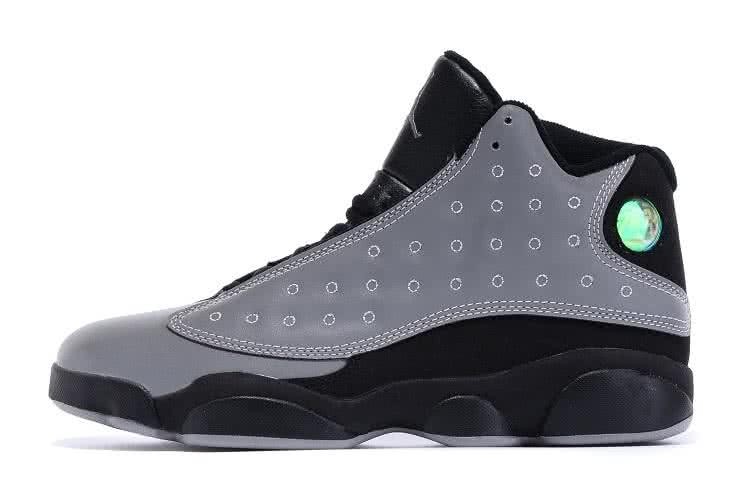 Air Jordan 13 Grey And Black Men 2