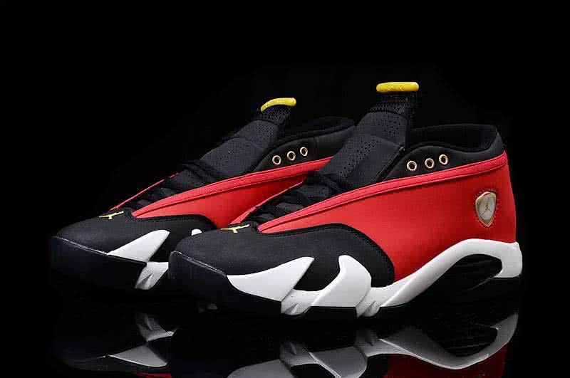 Air Jordan 14 Black And Red Men 3