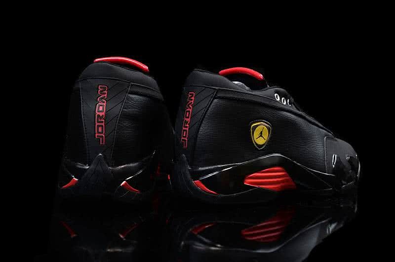 Air Jordan 14 Black And Red Men 5