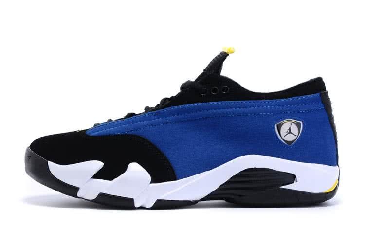 Air Jordan 14 Black And Blue Women 2