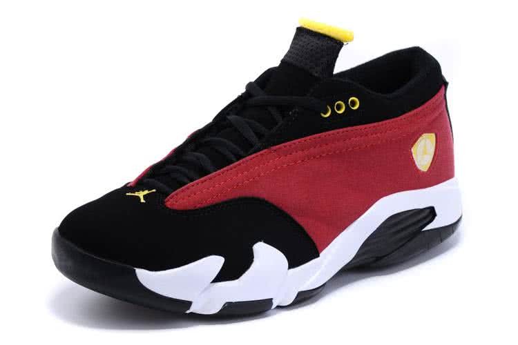 Air Jordan 14 Black And Red Women 4