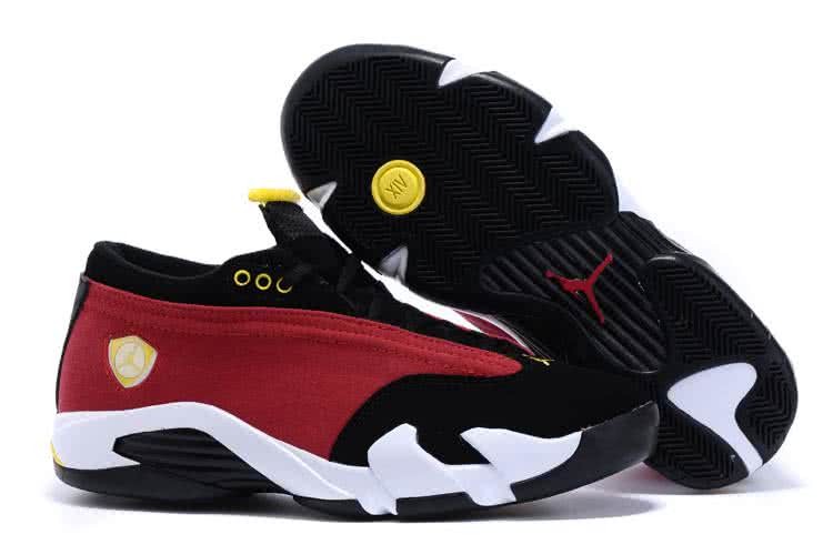 Air Jordan 14 Black And Red Women 1