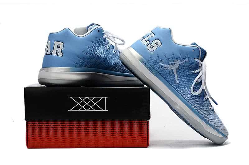Air Jordan 31 White And Blue Men 2