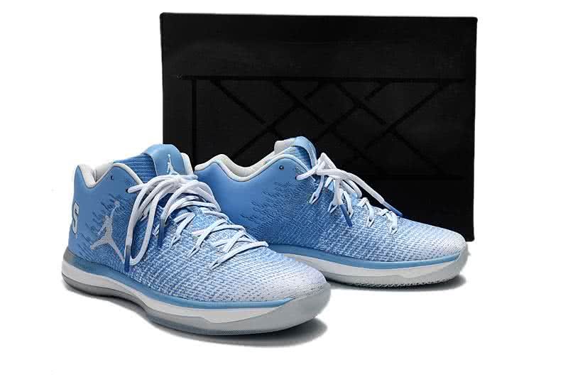 Air Jordan 31 White And Blue Men 3