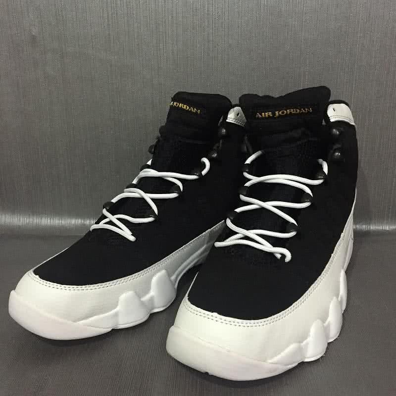 Air Jordan 9 Black And White Men 3