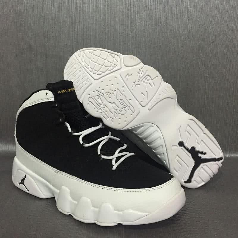 Air Jordan 9 Black And White Men 1