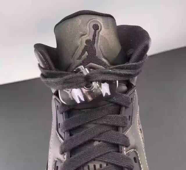 Air Jordan 5 Premium Heiress Metallic Field Purple And Grey Womne/Men36---47.5 4