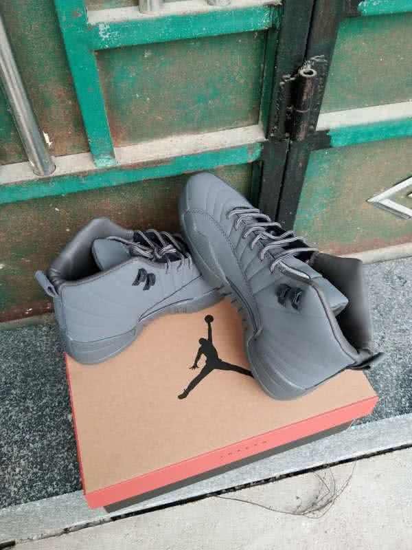 Air Jordan 12 All Grey Men 2